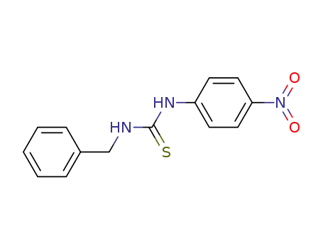 Thiourea, N-(4-nitrophenyl)-N'-(phenylmethyl)-
