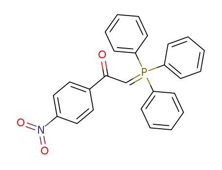 Molecular Structure of 1439-43-6 (1-(4-nitrophenyl)-2-(triphenyl-lambda~5~-phosphanylidene)ethanone)