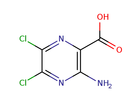 3-아미노-5,6-디클로로피라진-2-카르복실산