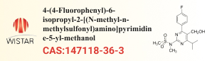4-(4-Fluorophenyl)-6-isopropyl-2-[(N-methyl-n-methylsulfonyl)amino]pyrimidine-5-yl-methanol