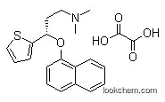 S-(+)-N,N-Dimethyl-3-(1-naphthoxy)-3-(2-thienyl)-1-propylamine oxalate