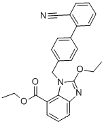 Ethyl-2-Ethoxy-1-[[(2'-Cyanobiphenyl-4-yl)Methyl]Benzimidazole]-7-Carboxylate