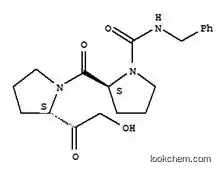 162203-65-8 1-Pyrrolidinecarboxamide,2-[[(2S)-2-(hydroxyacetyl)-1-pyrrolidinyl]carbonyl]-N-(phenylmethyl)-, (2S)-