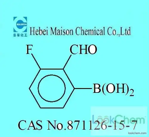 (3-fluoro-2-formylphenyl)boronic acid(871126-15-7)