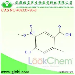 Benzoic acid, 4-hydroxy-2-methyl-5-nitro- (9CI)
