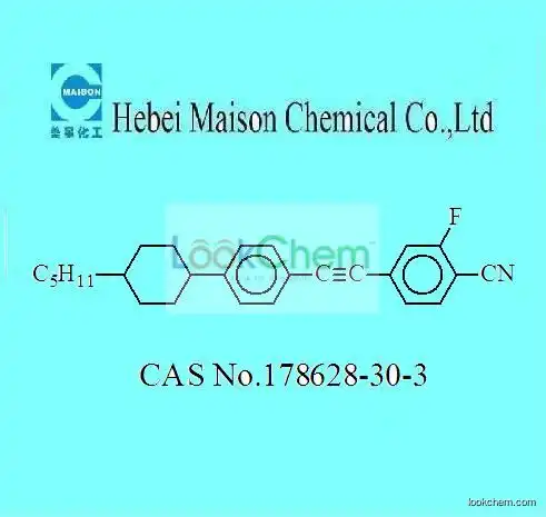 2-Fluoro-4-[[4-(trans-4-pentylcyclohexyl)phenyl]ethynyl]-cyanophenyl