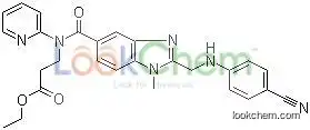 3-[[[2-[[(4-Cyanophenyl)amino]methyl]-1-methyl-1H-benzimidazol-5-yl]carbonyl]pyridin-2-ylamino]propionic acid ethyl ester(211915-84-3)