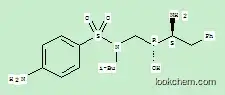 4-Amino-N-[(2R,3S)-3-amino-2-hydroxy-4-phenylbutyl]-N-(2-methylpropyl)benzenesulfonamide