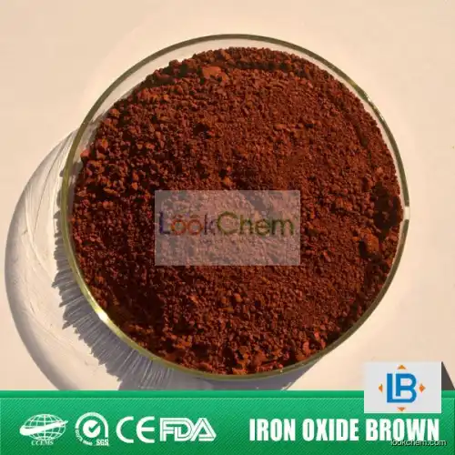 Effective colorant iron oxide brown powder