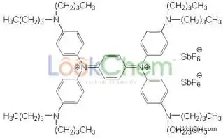 N,N,N’,N’-Tetrakis(4-dibutylaminophenyl)-p-phenylenediammonium diperfluoroantimonate(5496-71-9)