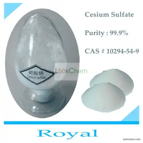 High Purity Cesium Sulfate 99.9% Cs2SO4