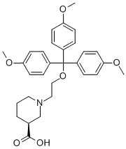(S)-1-[2-[TRIS(4-METHOXYPHENYL)METHOXY]ETHYL]-3-PIPERIDINECARBOXYLIC ACID