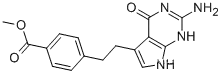 4-[2-(2-Amino-4,7-dihydro-4-oxo-1H-pyrrolo[2,3-d]pyrimidin-5-yl)ethyl]benzoic Acid Methyl Ester.