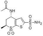 4S)-4-Acetamide-5,6-Dihydro-6-Methyl-2-Sulfonamide-Thio[2,3-B]Thiopyran7,7Dioxide