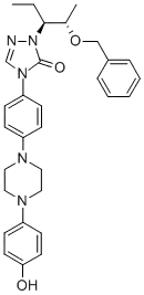 2-[(1S,2S)-1-ethyl-2-bezyloxypropyl]-2,4-dihydro-4-[4-[4-(4-hydroxyphenyl)-1-piperazinyl]phenyl]- 3H-1