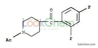 1-Acetyl-4-(2,4-difluorobenzoyl)piperidine