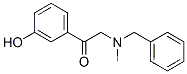 1-(3-hydroxyphenyl)-2-[methyl(phenylmethyl)amino]ethan-1-one.