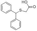 2-[(Diphenylmethyl)thio]acetic acid.
