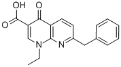 1,8-Naphthyridine-3-carboxylicacid, 1-ethyl-1,4-dihydro-4-oxo-7-(phenylmethyl)-