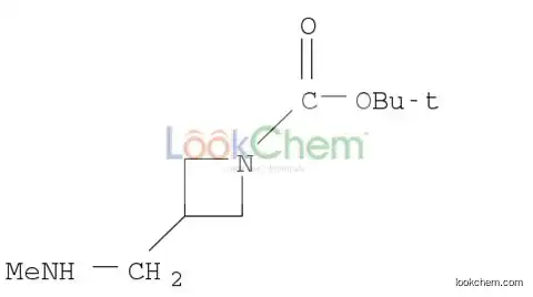 1-Azetidinecarboxylic acid, 3-[(methylamino)methyl]-, 1,1-dimethylethyl ester