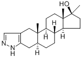 2'H-Androst-2-eno[3,2-c]pyrazol-17-ol,17-methyl-, (5a,17b)-