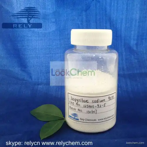 high efficient  broad-spectrum low toxic herbicide Bispyribac sodium 95%tc, 20%sc 20%wp(125401-92-5)