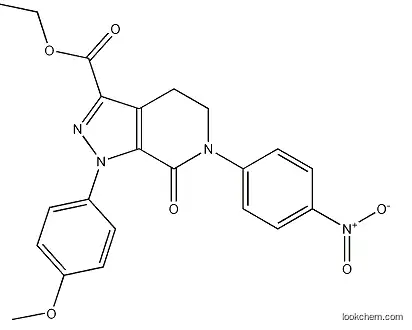 Ethyl1-(4-Methoxyphenyl)-6-(4-nitrophenyl)-7-oxo-4,5,6,7-tetrahydro-1H-pyrazolo[3,4-c]pyridine-3-carboxylate