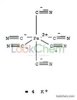 Tetrapotassium hexacyanoferrate trihydrate