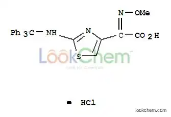 4-Thiazoleacetic acid, a-(methoxyimino)-2-[(triphenylmethyl)amino]-,hydrochloride (1:1)