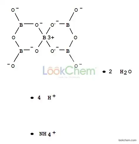Borate(5-), bis[m-oxotetraoxodiborato(4-)]-,ammonium tetrahydrogen, dihydrate, (T-4)- (9CI)