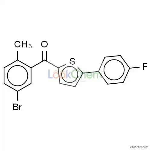 (5-bromo-2-methylphenyl)(5-(4-fluorophenyl)thiophen-2- yl)methanone