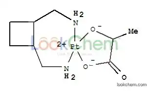 Platinum,[rel-(1R,2R)-1,2-cyclobutanedimethanamine-kN,kN'][(2S)-2-(hydroxy-kO)propanoato(2-)-kO]-, (SP-4-3)- (9CI)
