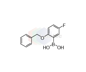 2-Benzyloxy-5-fluorophenylboronic acid