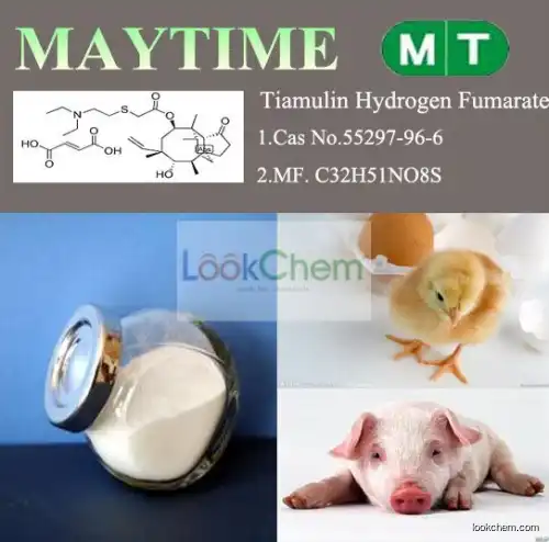 Veterinary API Tiamulin Hydrogen Fumarate CAS No. : 55297-96-6