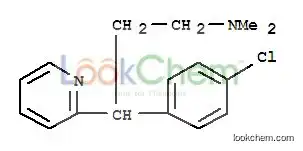 2-Pyridinepropanamine, g-(4-chlorophenyl)-N,N-dimethyl-