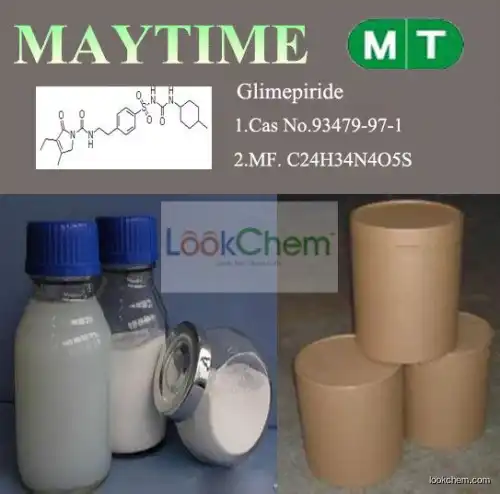 Blood System Agents, Glimepiride China supplier CAS 93479-97-1