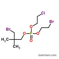 Phosphoric acid, mixed3-bromo-2,2-dimethylpropyl and 2-bromoethyl and 2-chloroethyl esters