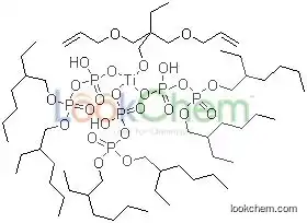 TCA-L38 Titanium IV 2,2(bis 2-propenolatomethyl)butanolato, tris(dioctyl)pyrophosphato-O(CAS No. 103432-54-8)