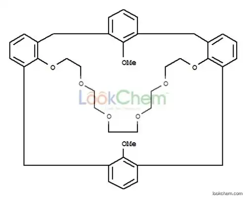 31H-4,21-(Methano[1,3]benzenomethano)-26,30-metheno-25H-dibenzo[q,z][1,4,7,10,13,16]hexaoxacycloheptacosin,6,7,9,10,12,13,15,16,18,19-decahydro-32,35-dimethoxy-