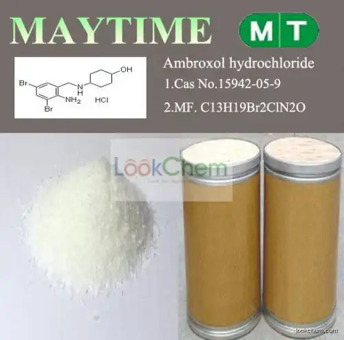 Ambroxol hydrochloride/Ambroxol HCL manufacturer  CAS: 15942-05-9;23828-92-4