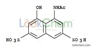 4-Acetamido-5-hydroxynaphthalene-2,7-disulphonic acid