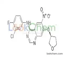 4-QuinazolinaMine, N-(3-chloro-4-fluorophenyl)-6-nitro-7-[[(3S)-tetrahydro-3