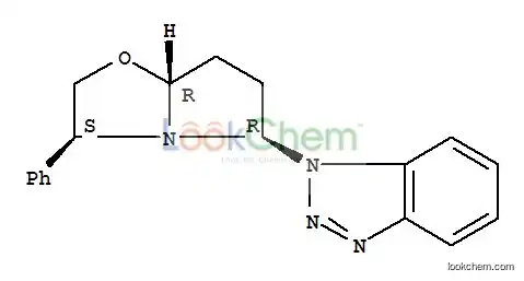 1H-Benzotriazole,1-[(3S,5R,7aR)-hexahydro-3-phenylpyrrolo[2,1-b]oxazol-5-yl]-
