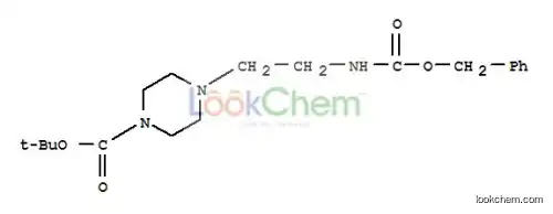 1-Piperazinecarboxylicacid, 4-[2-[[(phenylmethoxy)carbonyl]amino]ethyl]-, 1,1-dimethylethyl ester