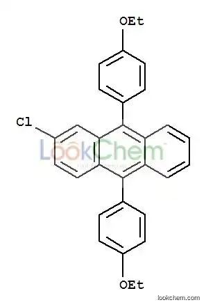 Anthracene,2-chloro-9,10-bis(4-ethoxyphenyl)-