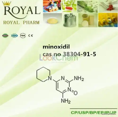 Minoxidil cas no 38304-91-5
