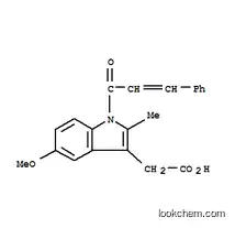 1H-Indole-3-aceticacid, 5-methoxy-2-methyl-1-(1-oxo-3-phenyl-2-propen-1-yl)- CAS NO.20168-99-4