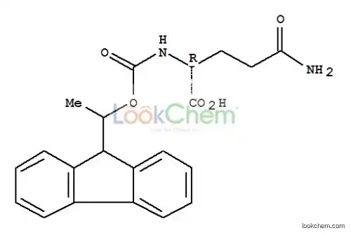 D-Glutamine,N2-[[1-(9H-fluoren-9-yl)ethoxy]carbonyl]-