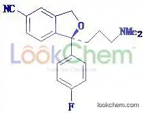 (S)-CITALOPRAM; S-(+)-1-3-(dimethyl-amino) propyl-1-(p-fluorophenyl)-5-phthalancarbonitrile