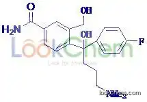 4-(4-(dimethylamino)-1-(4-fluorophenyl)-1-hydroxybutyl)-3-(hydroxymethyl) benzamide